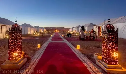 Sahara luxury desert camp-Merzouga