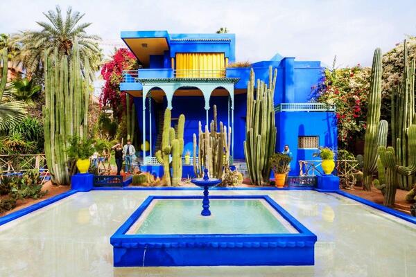 Majorel Garden in Marrakech